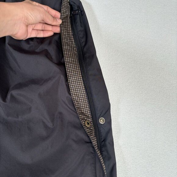 Dry Joys by Footjoy Pants Mens Large Black Pull On Elastic Waist Wind Rain Zip - Picture 7 of 11